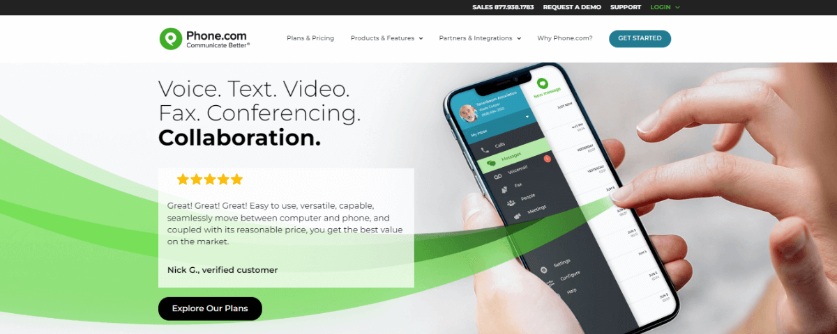 phone.com Belgium virtual number provider
