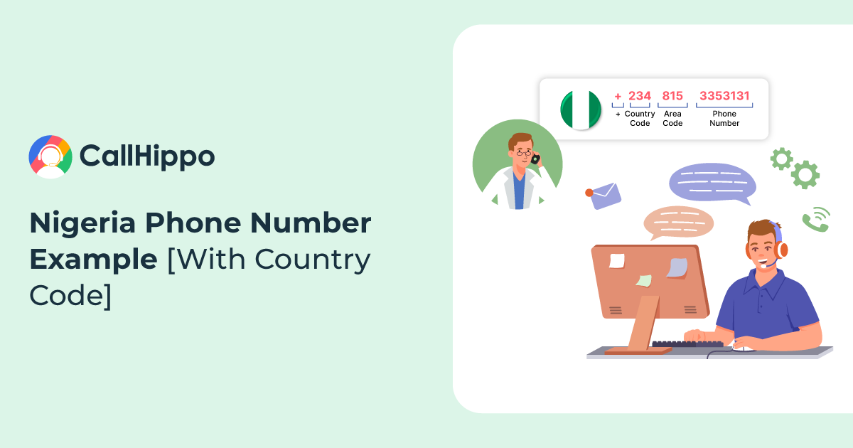 Nigeria Phone Number Format Example 234 Country Code 