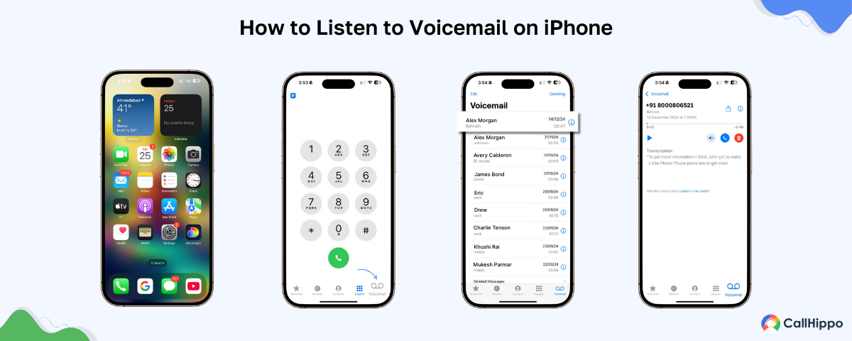 How to listen to Voicemail on iPhone