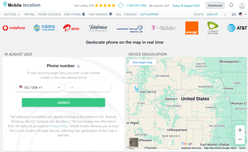 MobileLocator Phone Number locater
