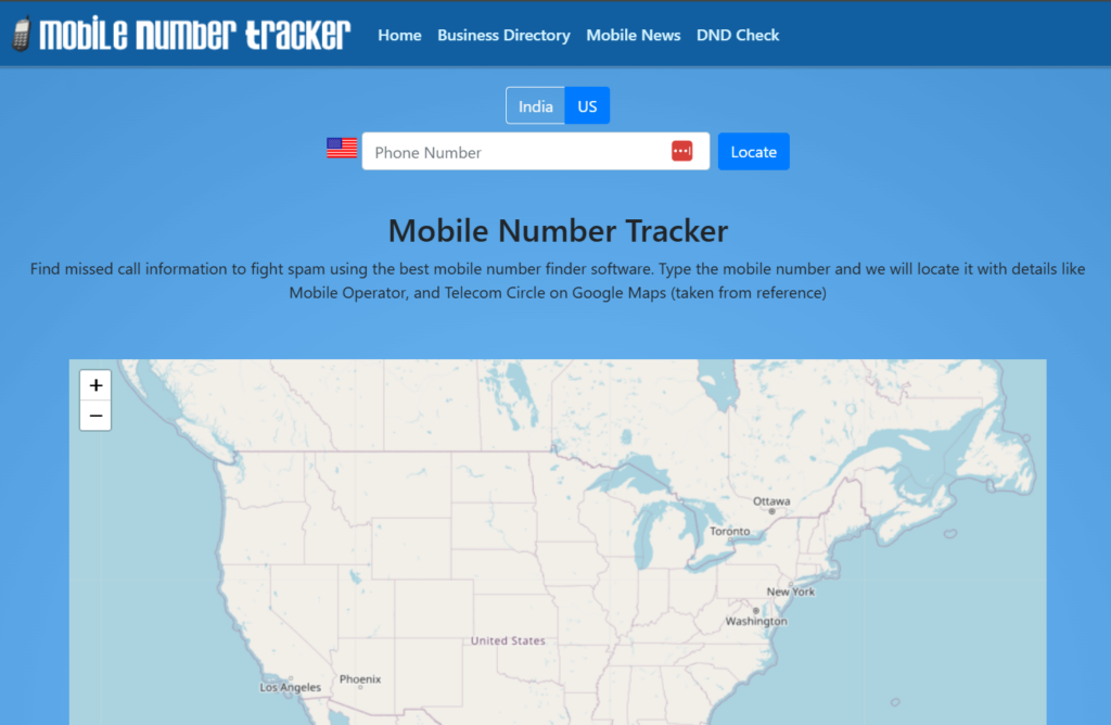 Mobile Number Tracker