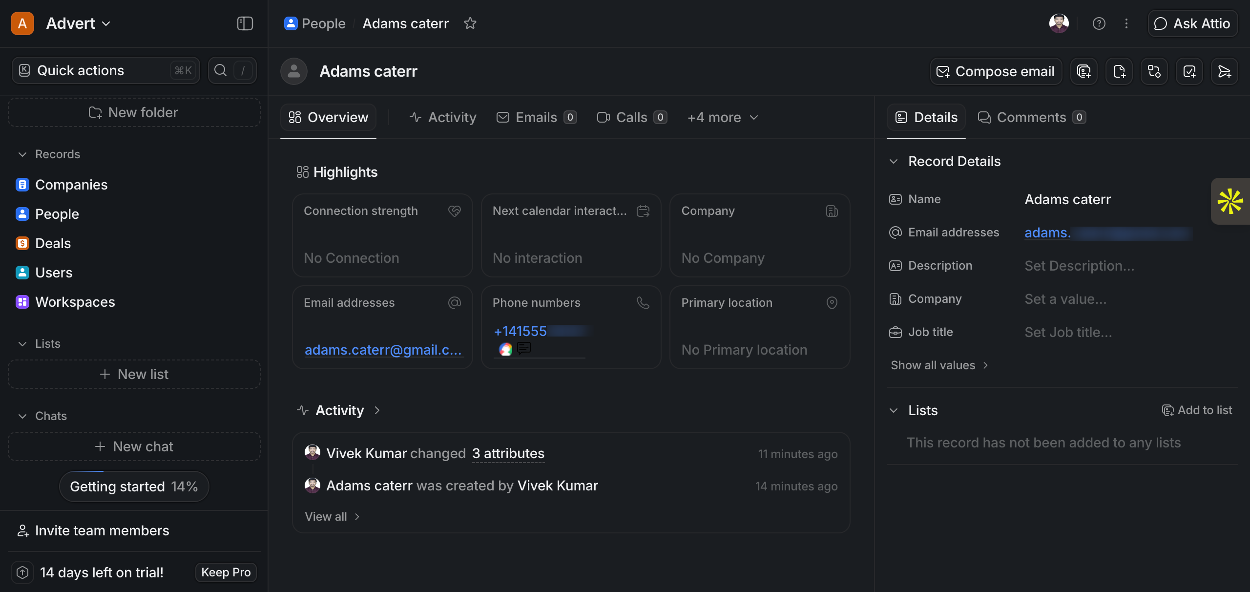 Make & Receive Calls Directly from Attio CRM